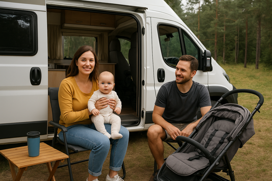 Jazda kamperem z niemowlęciem lub małym dzieckiem – czy to w ogóle ma sens?