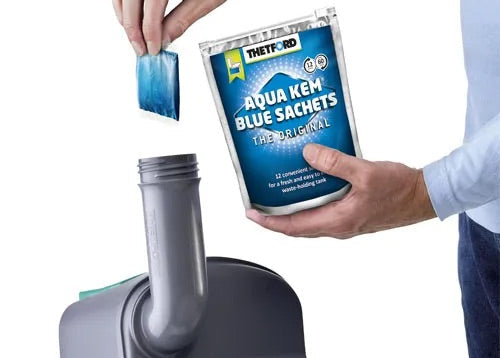 Aqua Kem Blue Sachets – wygodne i higieniczne rozwiązanie dla Twojej toalety turystycznej