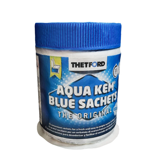 Saszetki do toalet turystycznych Aqua Kem Blue - 15 sztuk - Thetford